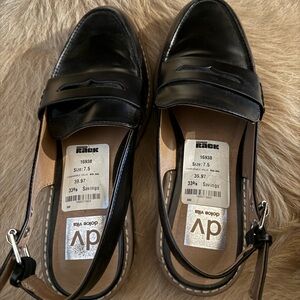 DV Black Loafers